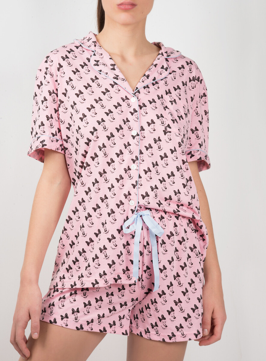 Pijama dazzling - Rosa antique 