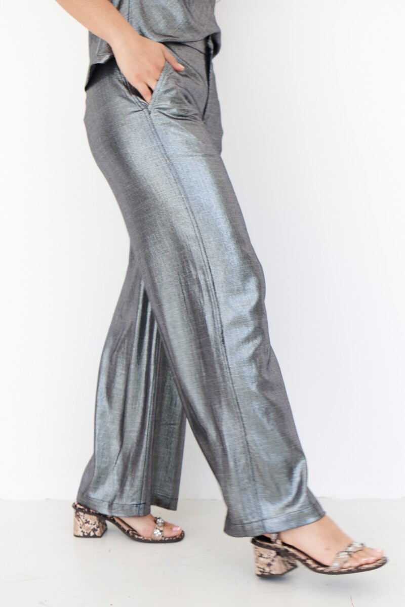 PANTALON LINO GLOW NEGRO