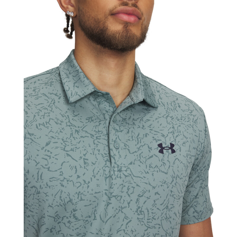 UA Playoff 3.0 Printed Polo GRN-323