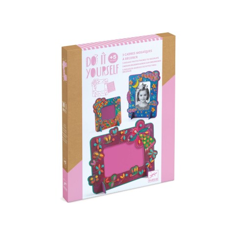 Porta retratos para decorar set x3 Do it yourself Djeco 5+ Porta Retratos Para Decorar Set X3 Do It Yourself Djeco 5+