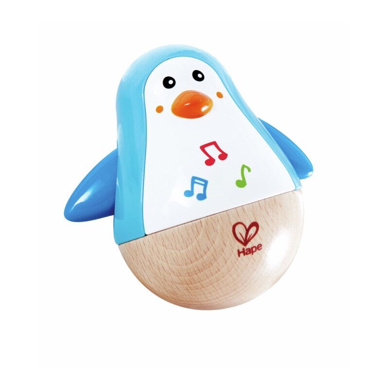 Juguete Pinguino musical de madera Juguete Pinguino musical de madera