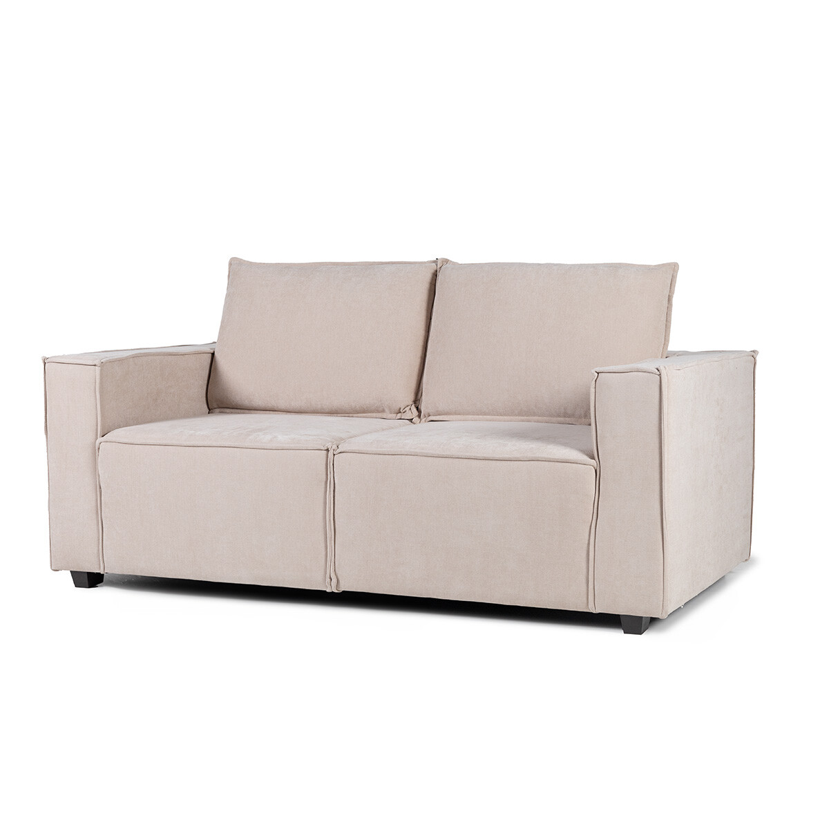 Sofá Urban - Tela Microfibra - 2 cuerpos - 12072 (Beige) 