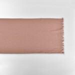 Caminero 45x185 Tusor Soft con Flecos Praline