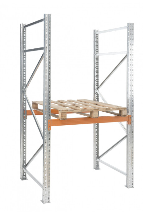 Rack Selectivo Porta Pallet 3.0 X 1.2 M - Base + 1 Rack Selectivo Porta Pallet 3.0 X 1.2 M - Base + 1