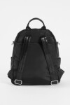 Mochila - bandolera grande con correa cordon negro