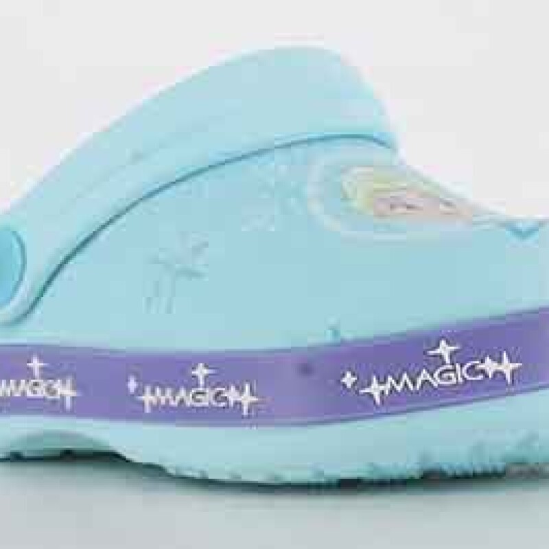 Zuecos Infantiles Disney Frozen Celeste