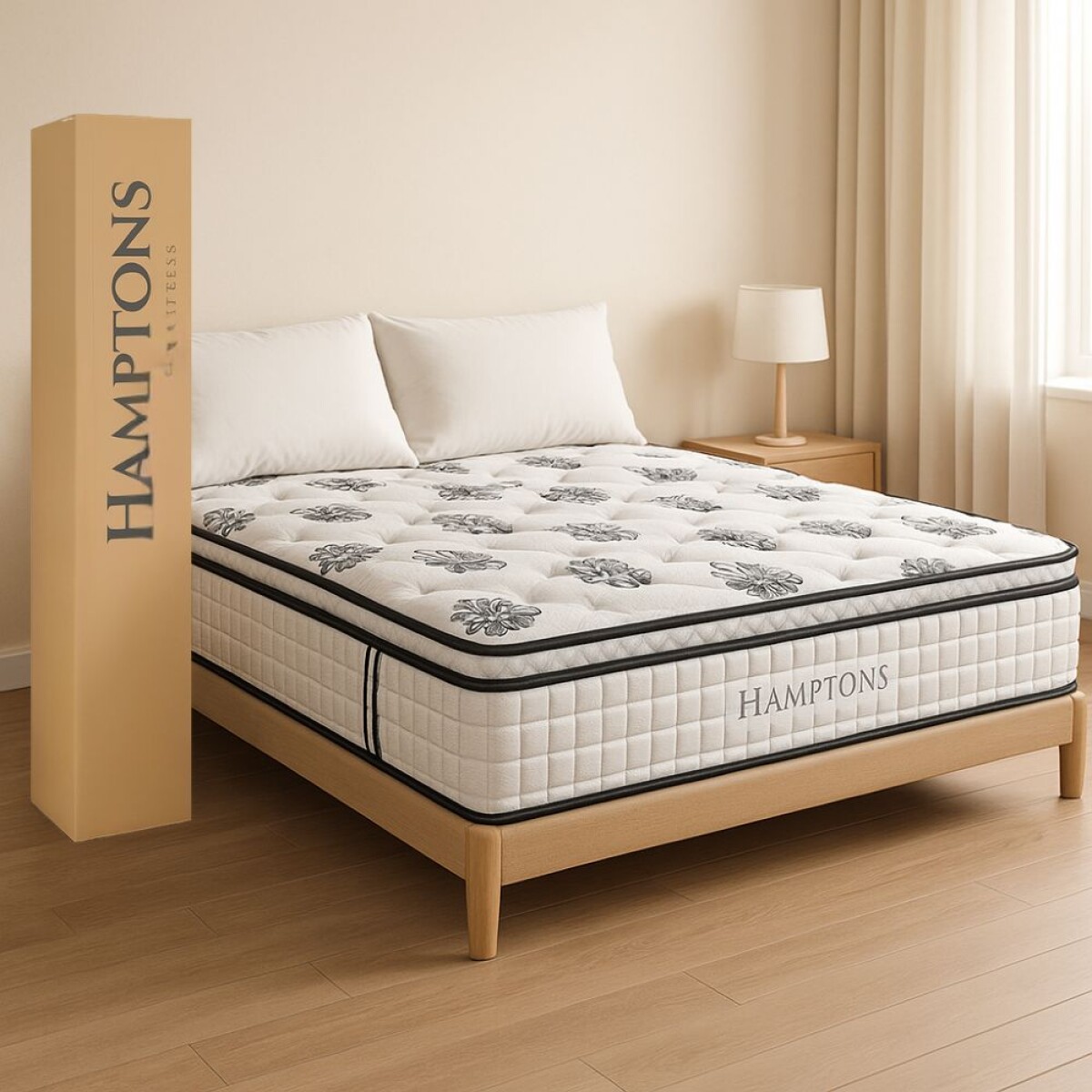 Colchon de resortes 2 Plazas Hamptons Bronze 