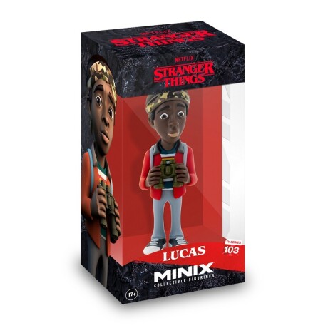 Figura Coleccionable Minix MX13869 Serie Stranger Things LUCAS
