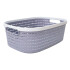 OUTLET Canasto organizador con agarre 37x25.7x15cm Outlet Canasto Organizador Con Agarre 37x25.7x15cm