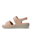 Sandalias de Mujer Lady Confort VENCE con dos tiras Beige
