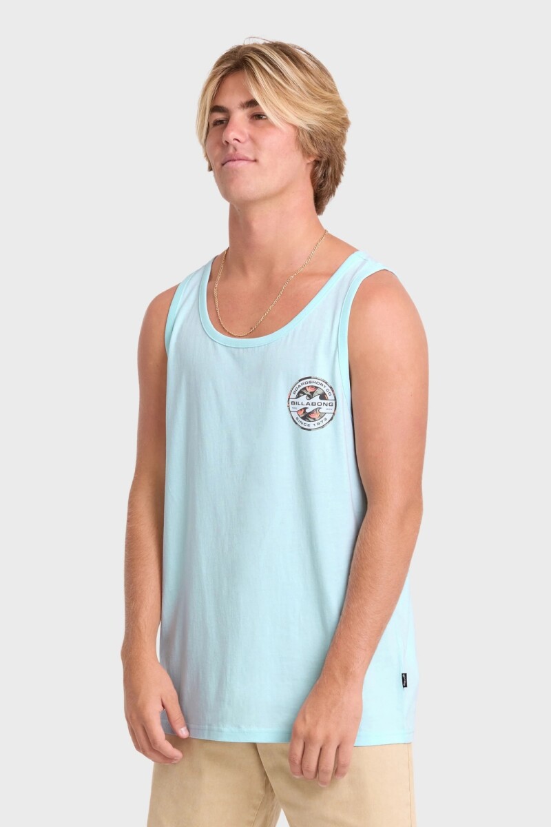 MUSCULOSA HOLLOW PREMIUM TK A-azul