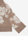 Knitwear Sweaters Sweater Tejido Flores - Marron Beige