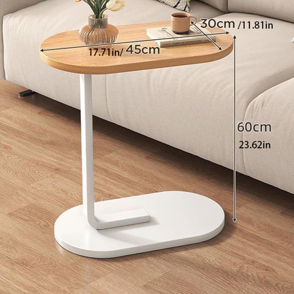 Mesa De Arrime Auxiliar Blanco