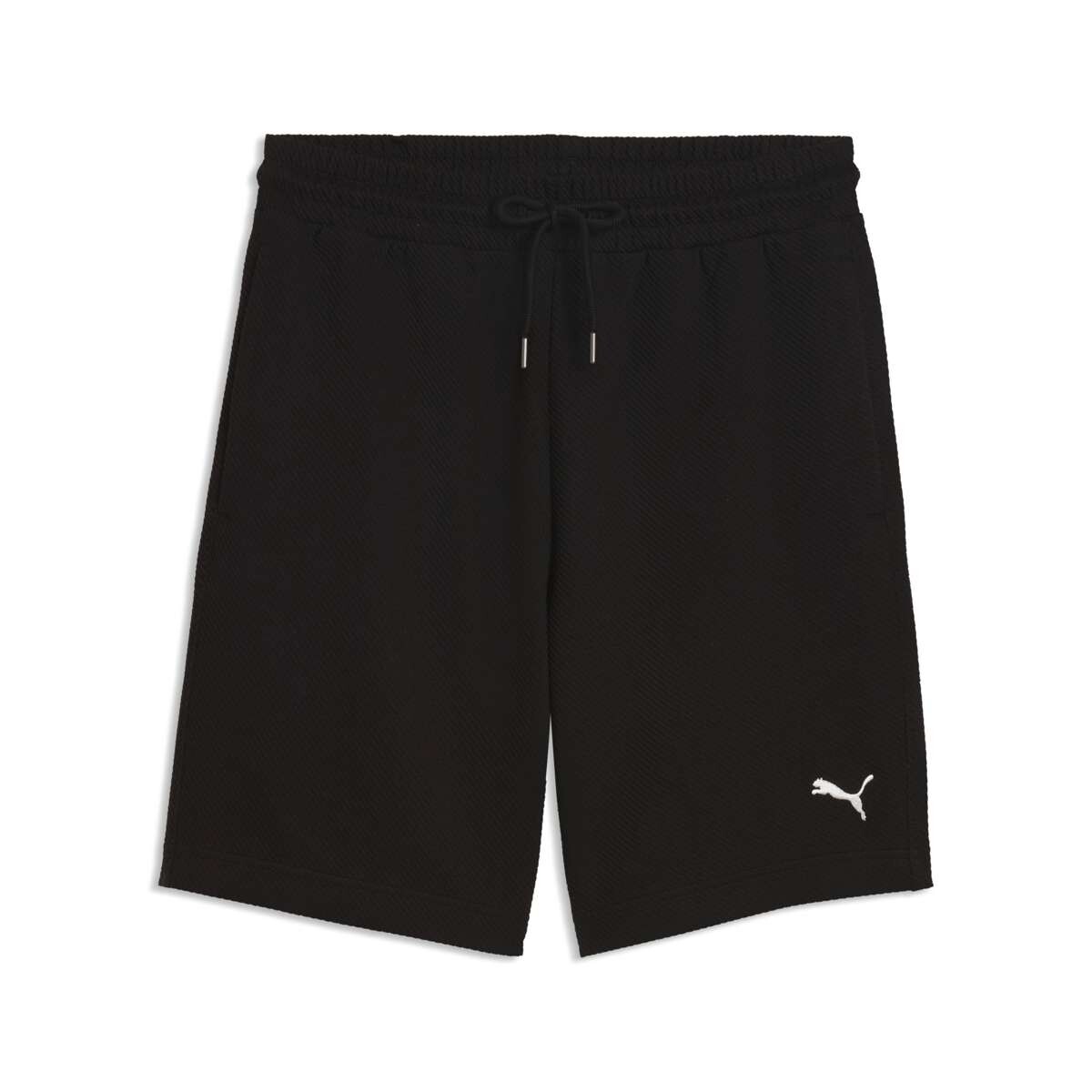 Short Ess Elevated Relaxed Material 8'' De Hombre - Negro 