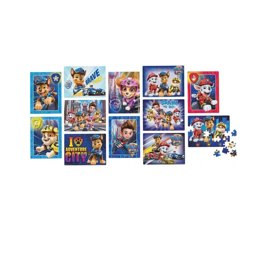 Puzzle 12 en 1 Patrulla de Cachorros PATRULLA DE CACHORROS - PUZZLE 12 EN 1