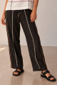 PANTALON LINO CRUZ NEGRO
