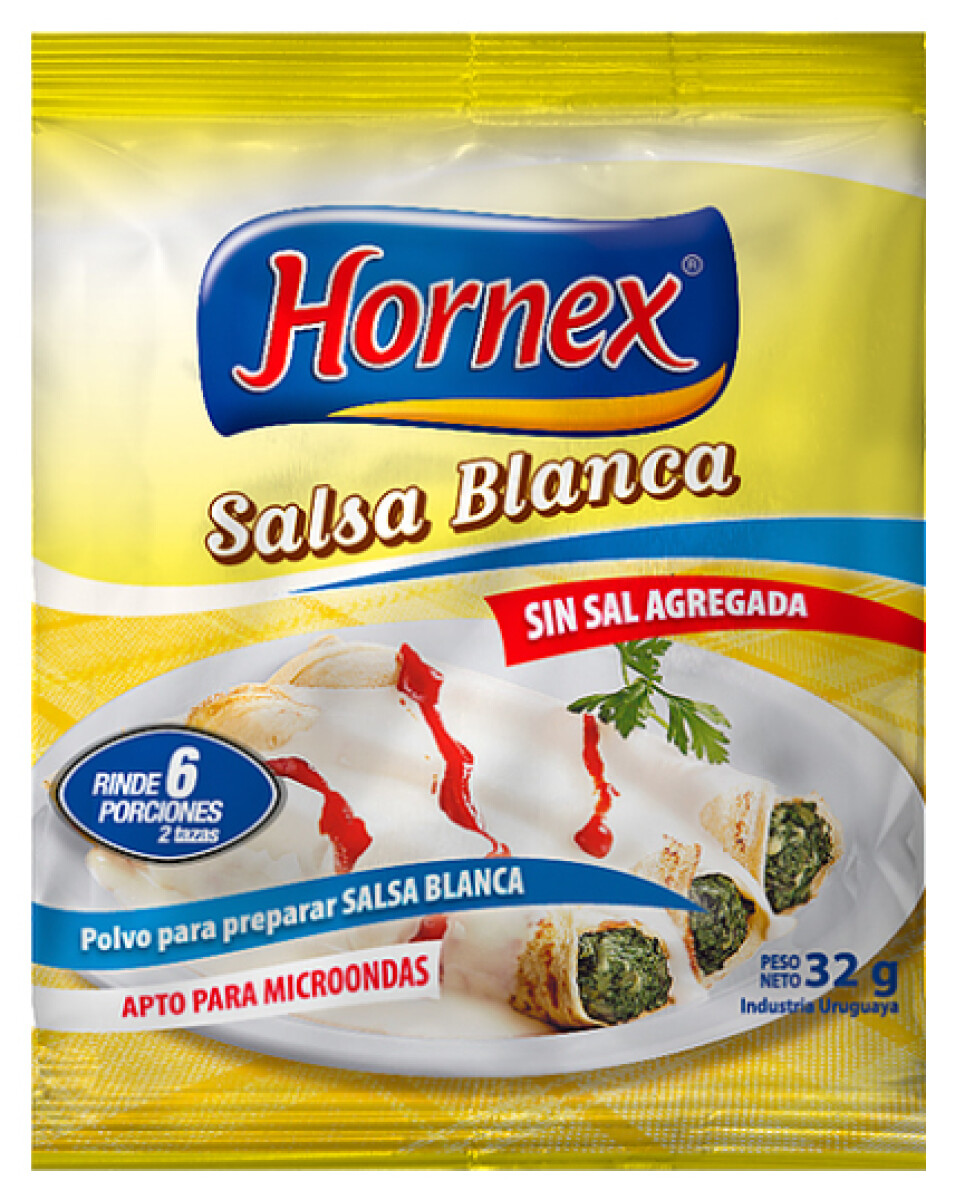 SALSA BLANCA HORNEX 30 GR. 6 PORCIONES 