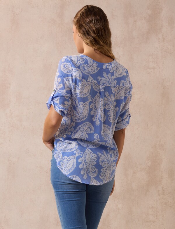 Blusa Nudo AZUL/MULTI