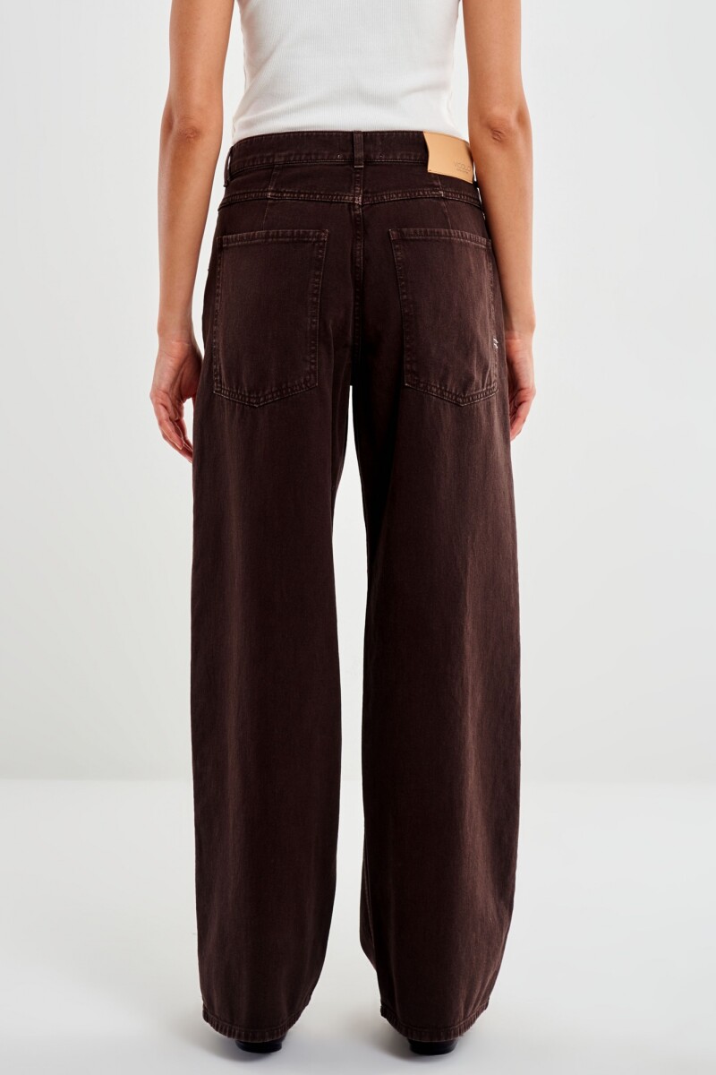PANT ANCHO Marron