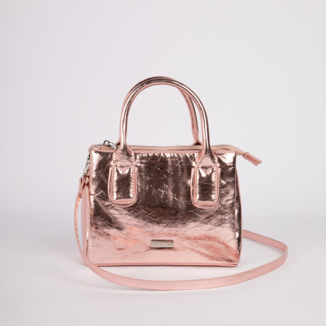 CARTERA MINI TOTE SHINY Rosado