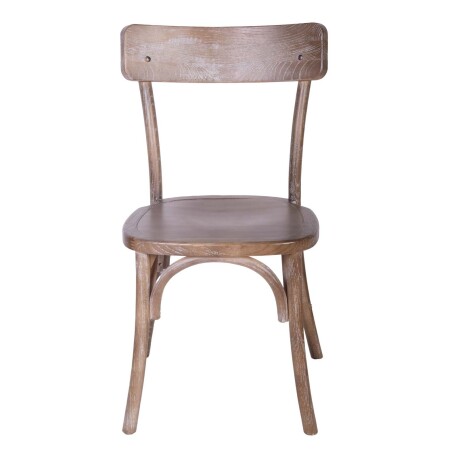 SILLA DE COMEDOR MADERA NATURAL-BEIGE MODENA