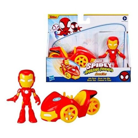 Figura y vehículo Spidey and His Amazing Friends Hasbro Figura y vehículo Spidey and His Amazing Friends Hasbro