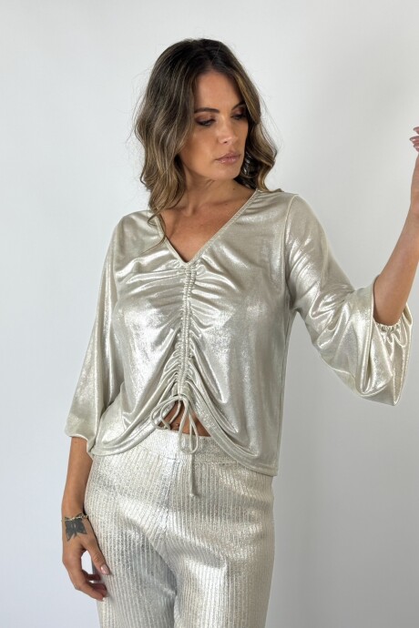 BLUSA ZORYA Plateado