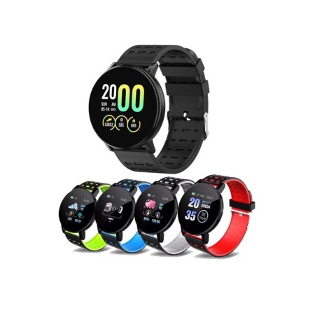 Reloj Pulsera Smartwatch 119 Plus NEGRO