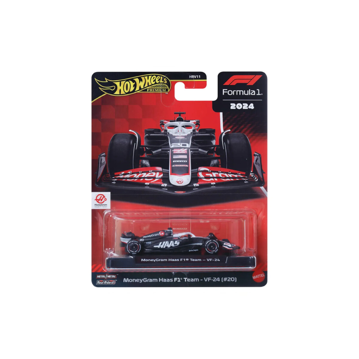 Hotwheels Formula 1 - MoneyGram Haas F1 Team VF-24 (#20) 
