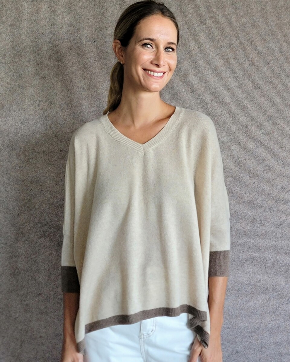 Sweater Made - Arena - Tostado 