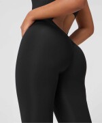 Enterizo Booty Scrunch PureLuxe V-Back Mujer Black
