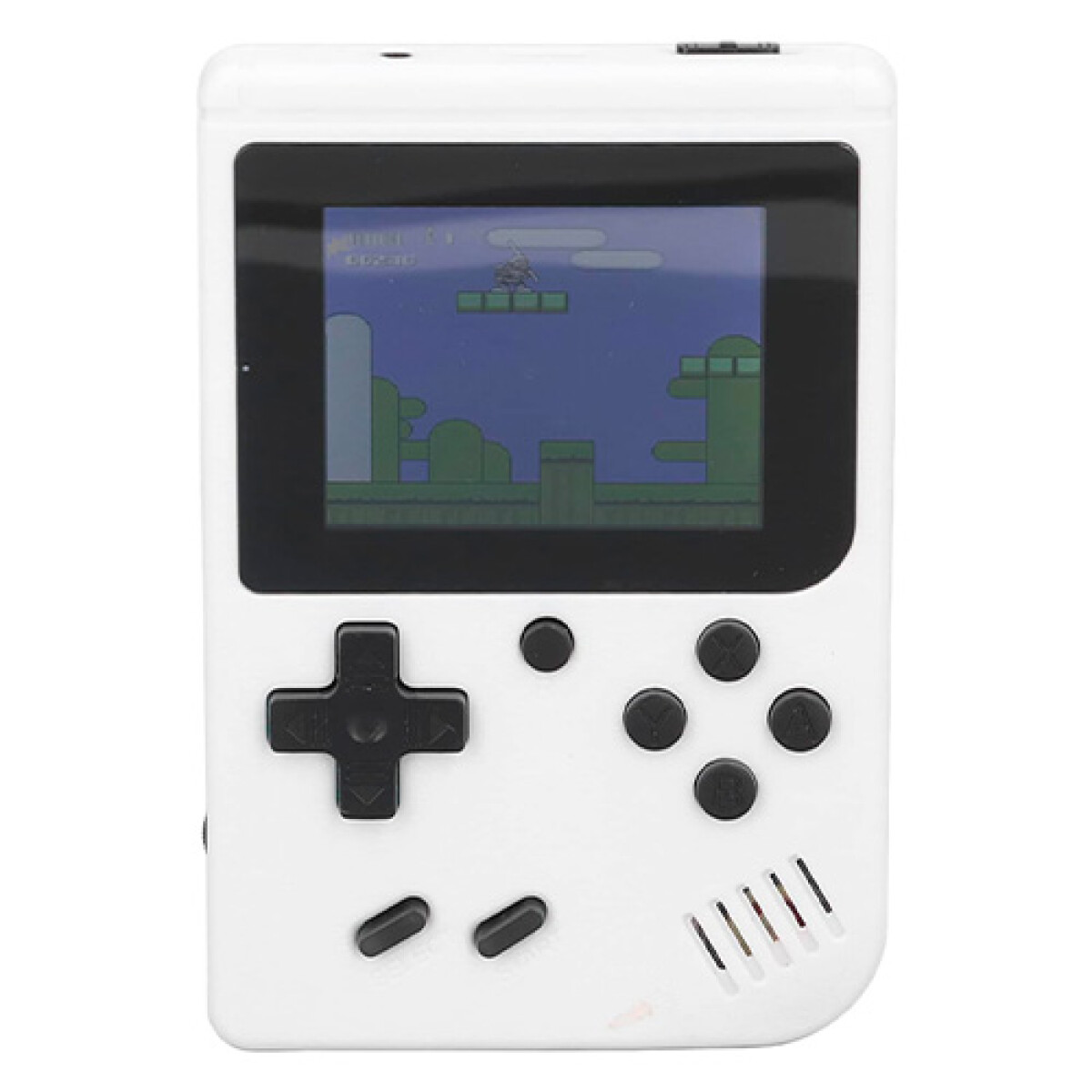 Consola de Juegos Portátil Retro con Control - Blanco - 001 