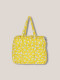 Bolsa Estampada De Carro Amarillo Oscuro