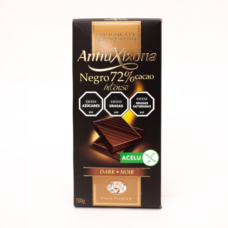 Tableta de Chocolate Antiu Negro 100G 001