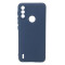 CASE SILICONA MOTOROLA E7I POWER Azul