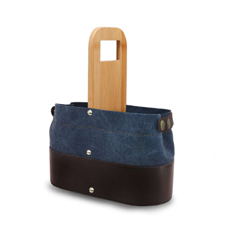 Posa Termo Minotauro Canvas Azul Con Chocolate