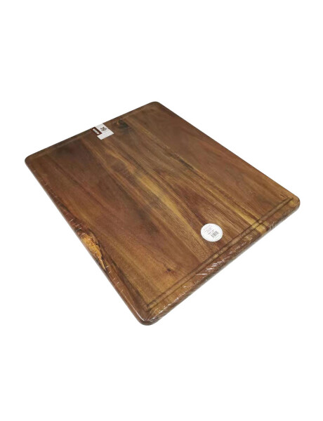 TABLA RECTANGULAR ACANALADA MADERA ACACIA. 50x40x1.8CM TABLA RECTANGULAR ACANALADA MADERA ACACIA. 50x40x1.8CM
