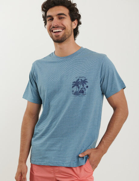 520681 T-SHIRT HARRY Azul