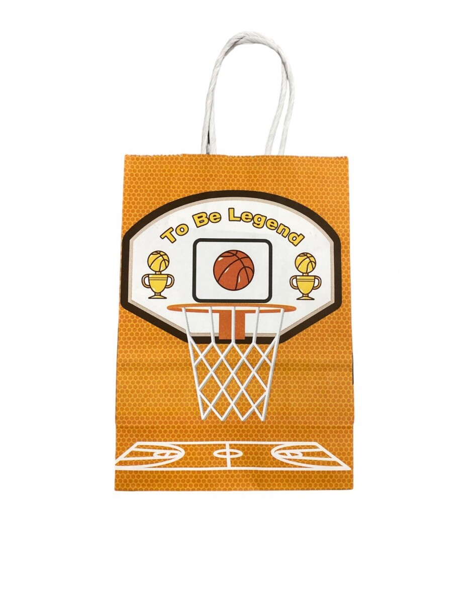 Bolsa con Asa N°2 21x15x8 - Aro Basket 