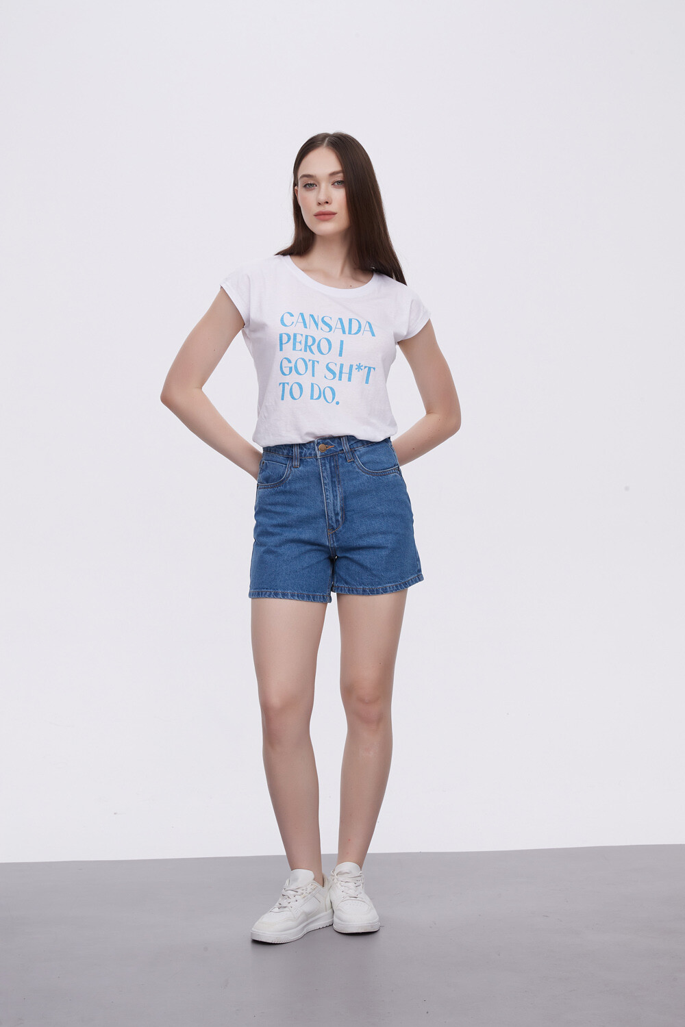 Short Karime Azul