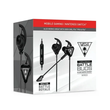 Auriculares Turtle Beach Battle Buds - Negros Auriculares Turtle Beach Battle Buds - Negros
