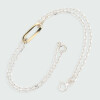 PULSERA Ovo de Moon en plata 925 con detalles de oro 18k PULSERA Ovo de Moon en plata 925 con detalles de oro 18k
