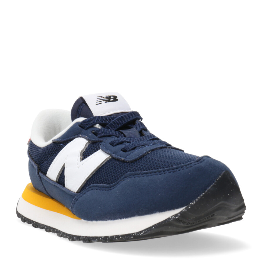 Championes de Niños New Balance 237 Azul Marino - Blanco - Rojo