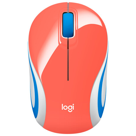 LOGITECH 910-005362 MOUSE M187 CORAL INALAMBRICO Logitech 910-005362 Mouse M187 Coral Inalambrico