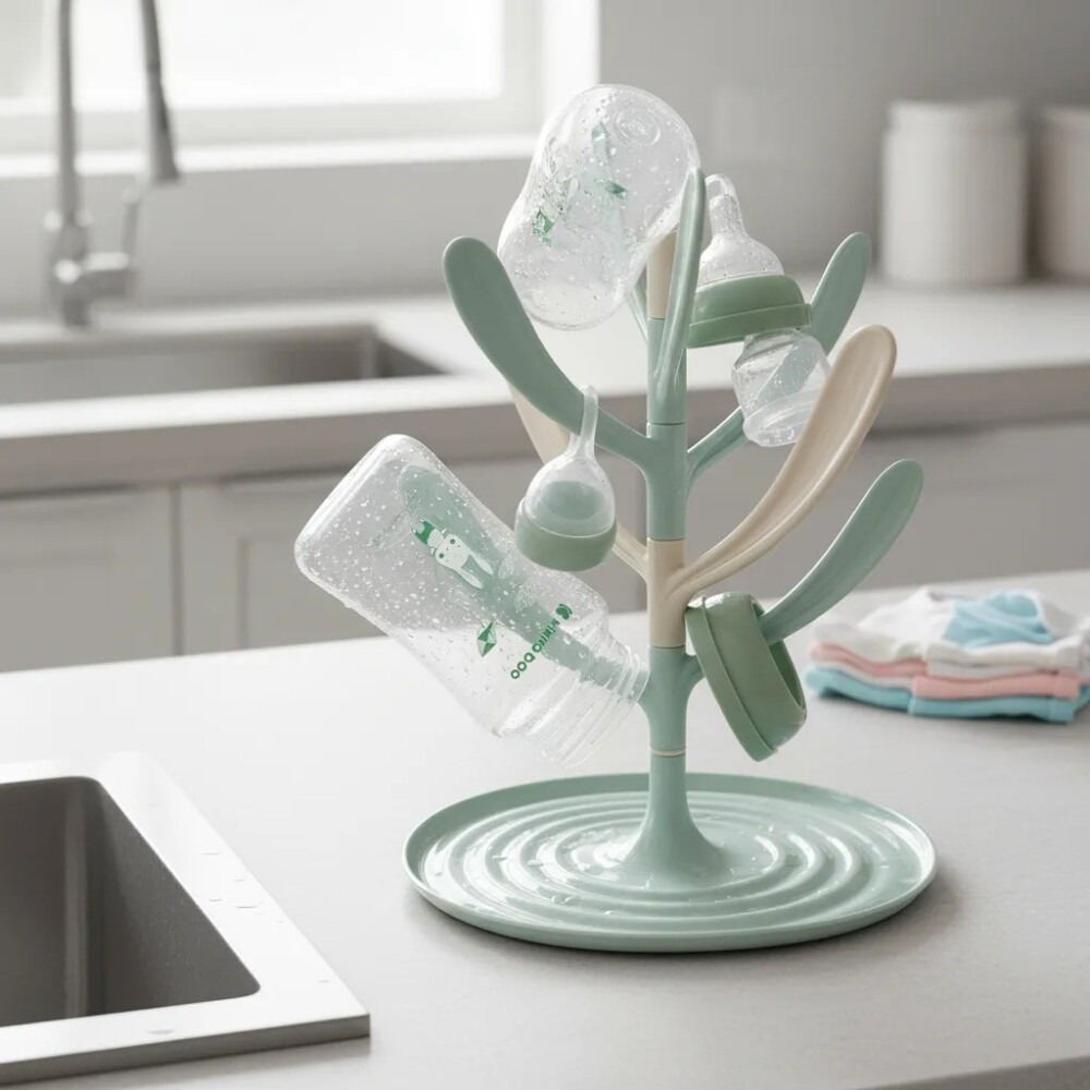 Escurridor tulip KIKKABOO verde