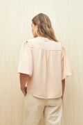 BLUSA PETALO Rosa Bebé