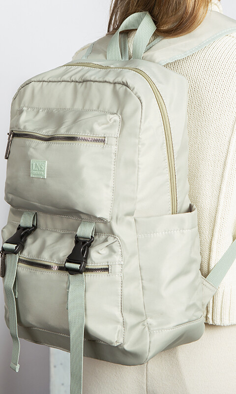 MOCHILA NASHVILLE OLIVA CLARO