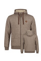 Campera O'Neill Melange Texture Café