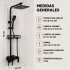 Duchero Barral Exterior Monocomando Baño Display Temperatura Duchero Barral Exterior Monocomando Baño Display Temperatura