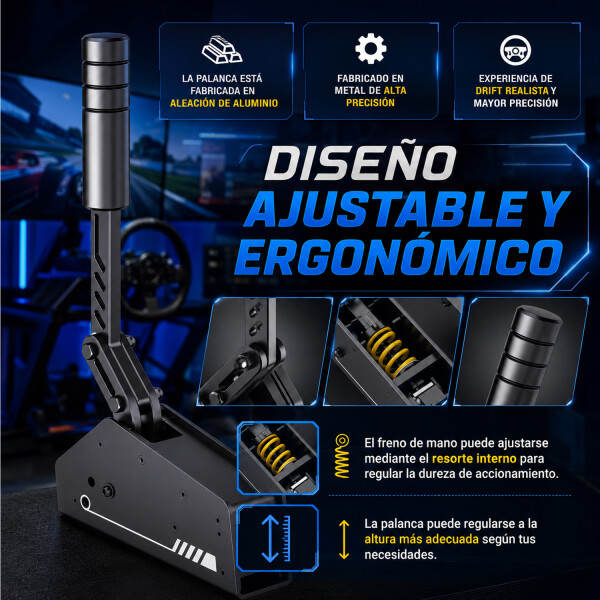 Freno De Mano Pxn Hbs Vd4 Vd6 V10 Pro Pc FRENO DE MANO PXN HBS